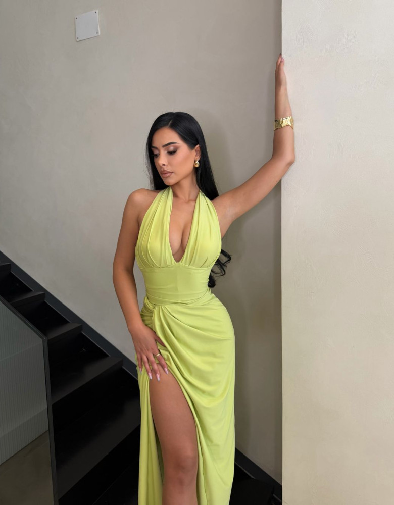 ARIA DRESS - GREEN