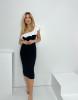 BLACK-WHITE DRESS